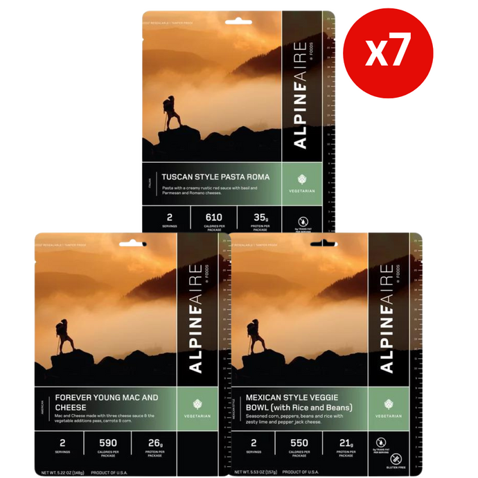 AlpineAire 7-Day Food Bundle