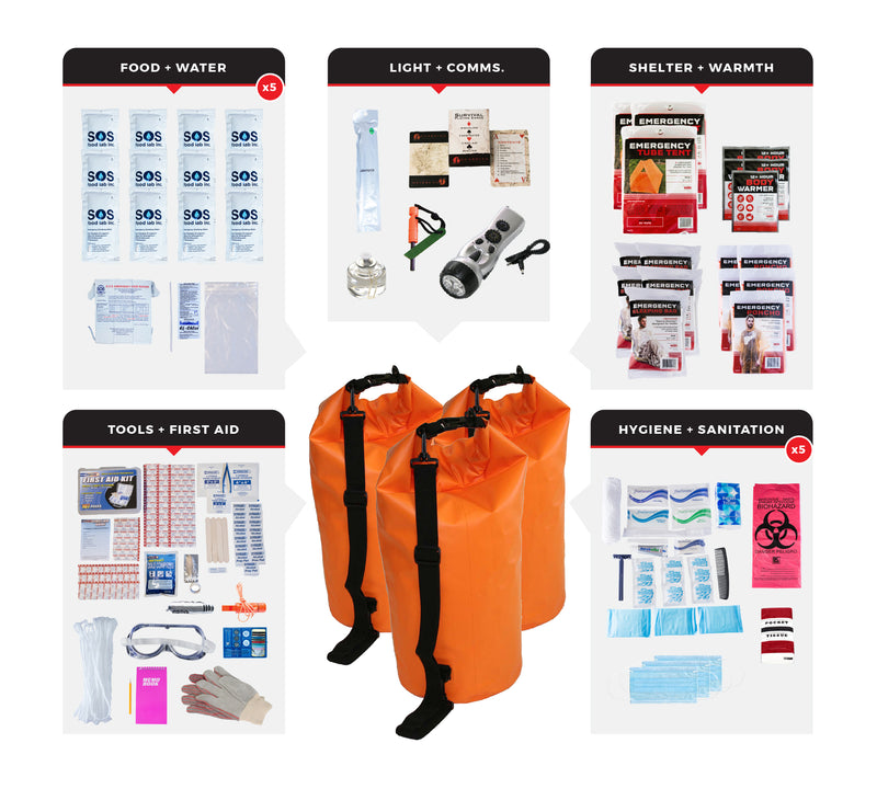 Load image into Gallery viewer, Comfort Emergency Dry Bag Kit
